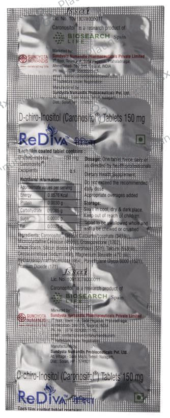 Rediva 150mg Tablet 10s