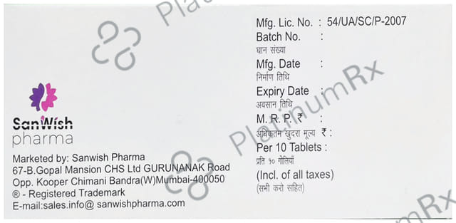 Spurtova 75mg Tablet SR 10s