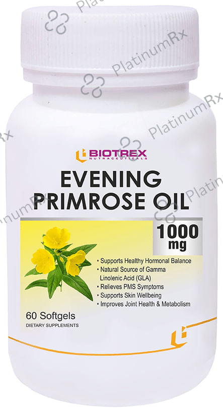 Biotrex Evening Primrose oil 1000 mg Veg Capsule