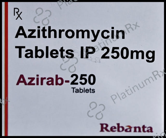 Azirab 250mg Tablet 6s