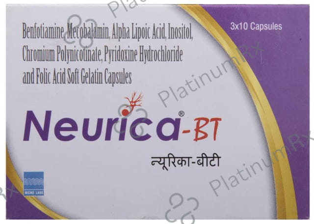 Neurica -BT Soft Gelatin Capsule