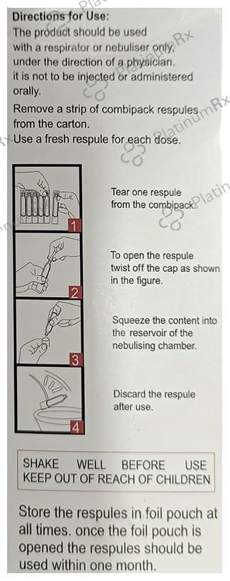 Mybro IL 1.25/500mcg Respules 5X2.5ml