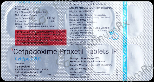 Cefopen 200mg Tablet 10s