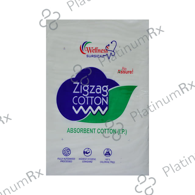 Wellness Surgical Zigzag Cotton 400 gm