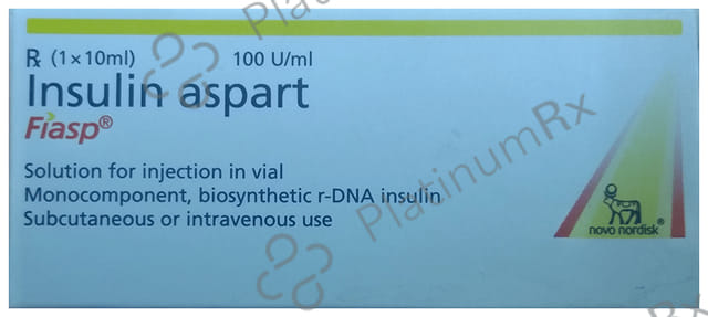 Fiasp (100 IU/ml) (1*10ml Vial)