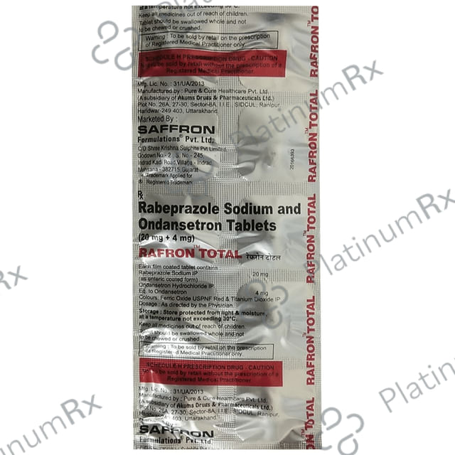 Rafron Total 4/20mg Tablet 10s