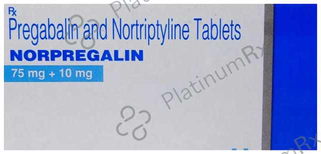 Norpregalin 75mg/10mg Tablet