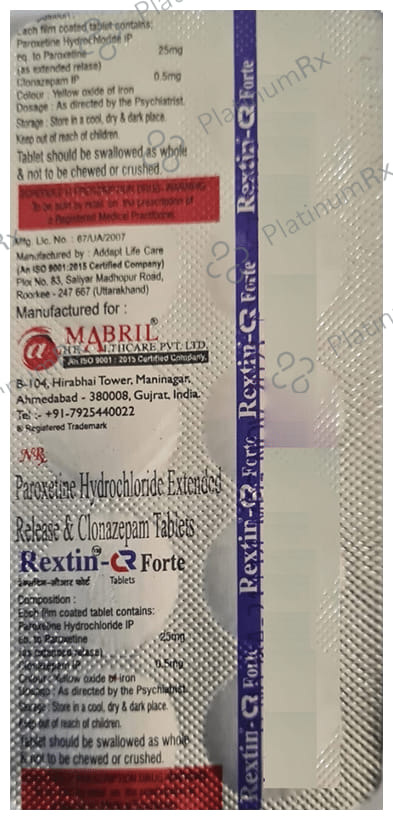 Rextin-CR Forte Tablet ER