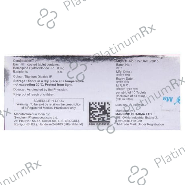 Bengreat 8 Tablet 10s