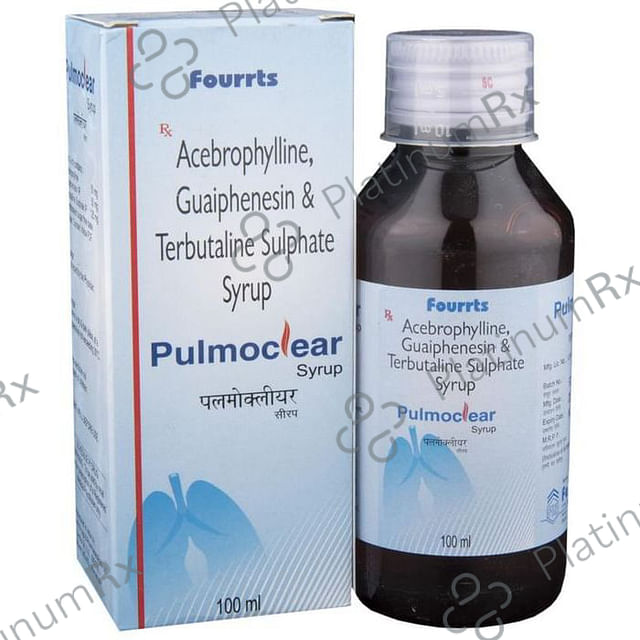 Pulmoclear Syrup 1.255/505/505