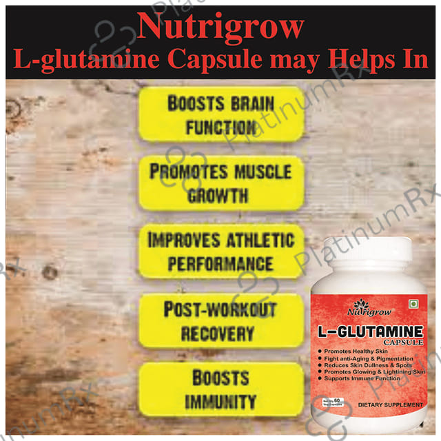 Nutrigrow L-Glutamine Capsule