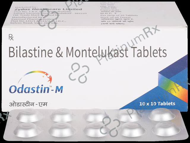 Odastin M 20/10mg Tablet 10s