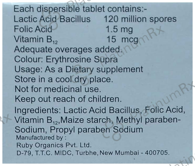 Cyfolac DT Tablet 10s