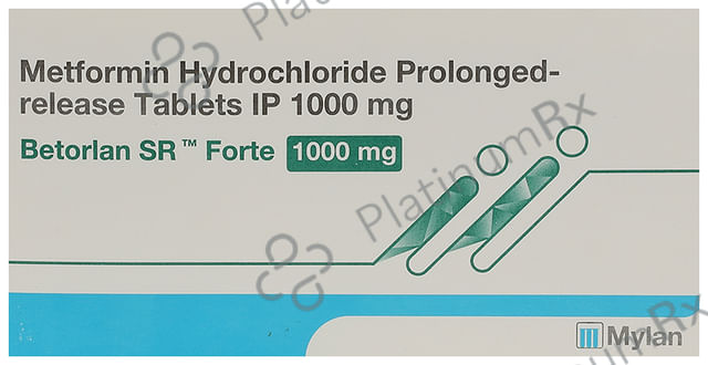 Betorlan SR Forte 1000mg Tablet