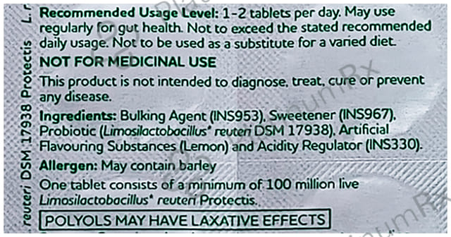 Biogaia Protectis Chewable Tablet