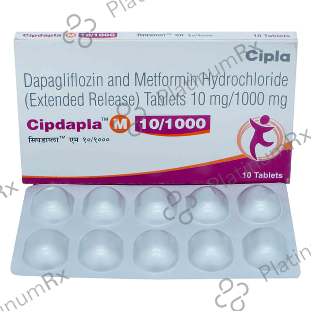 Cipdapla M 10/1000mg Tablet 10s
