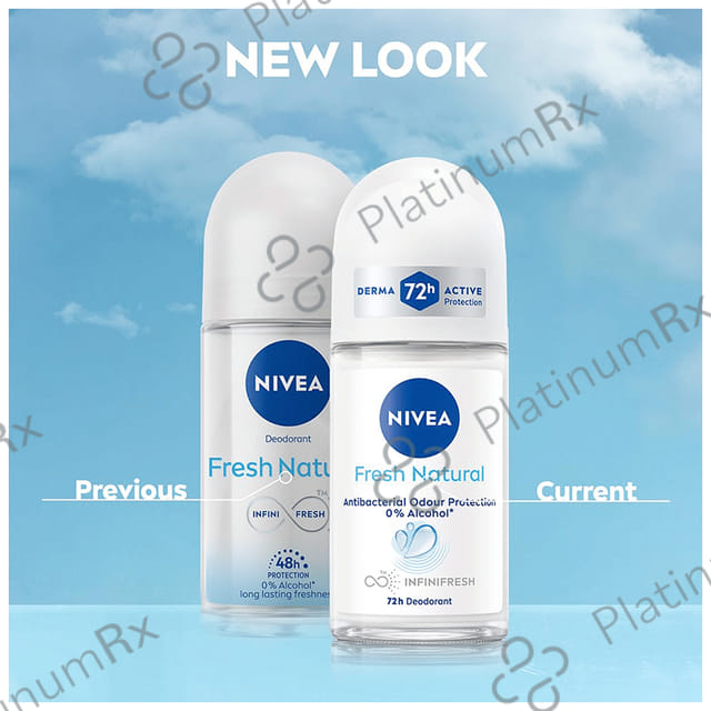 Nivea Women Deodorant Roll On Fresh Natural 50ml