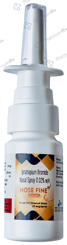 Nose Fine 20mcg Nasal Spray 10ml