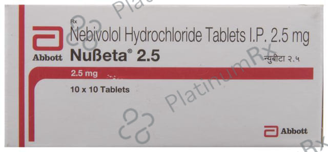 Nubeta 2.5mg Tablet 10s
