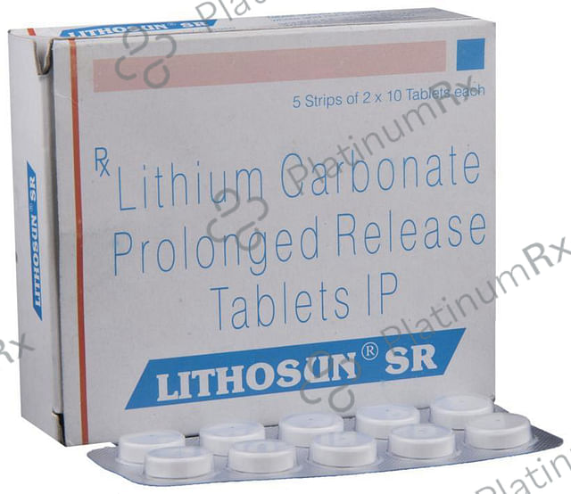 Lithosun SR 400mg Tablet 10s