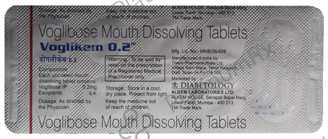 Voglikem MD 0.2mg Tablet 10s