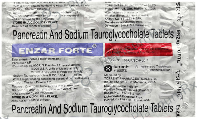Enzar Forte 170/65mg Tablet 15s