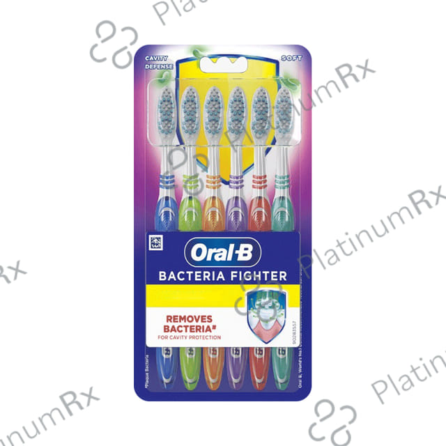 Oral-B Cavity Defense Bacteria Fighter Toothbrush
