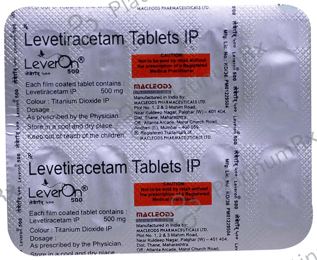 Leveron 500mg Tablet 10s
