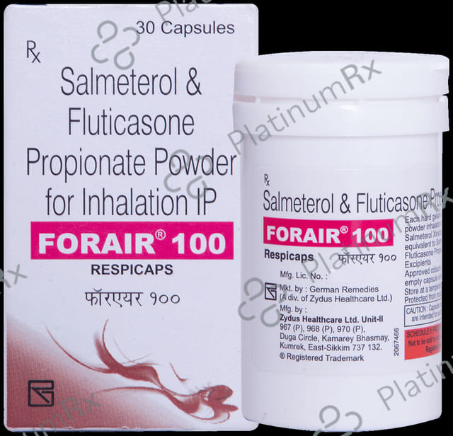 ForAir 100/50mcg Respicap 30s