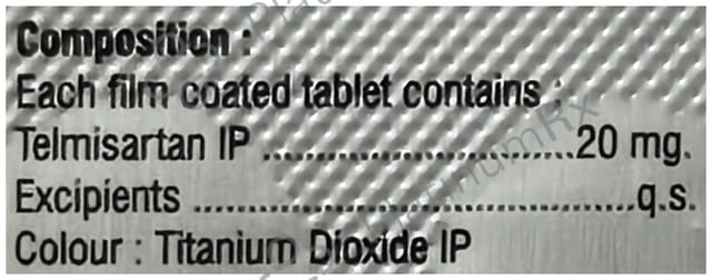 Telkum 20mg Tablet