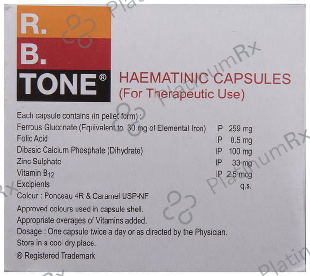 R.B Tone Capsule 15s