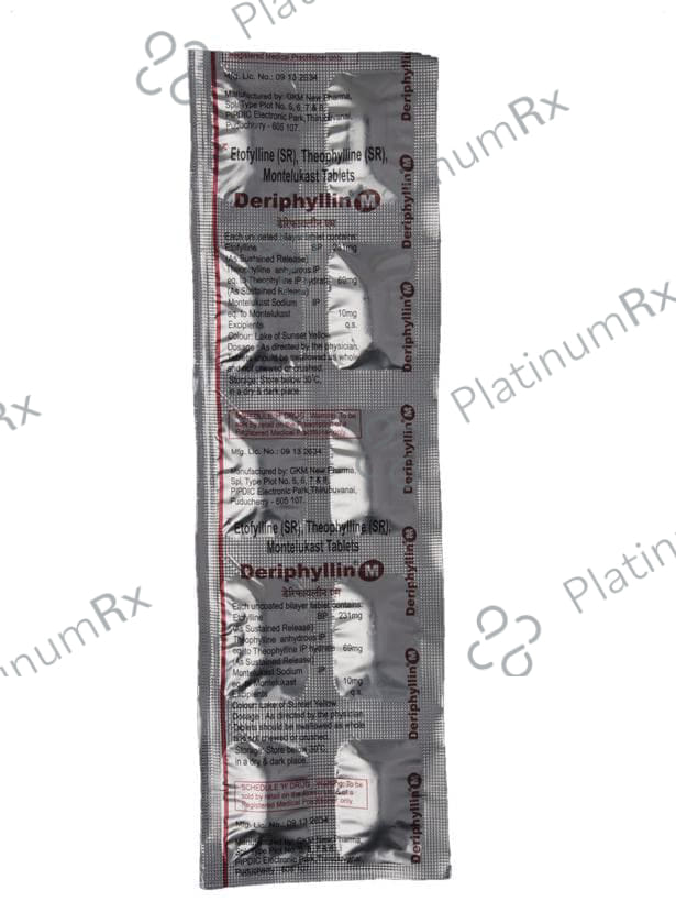 Deriphyllin M 231/69/10mg Tablet SR 10s