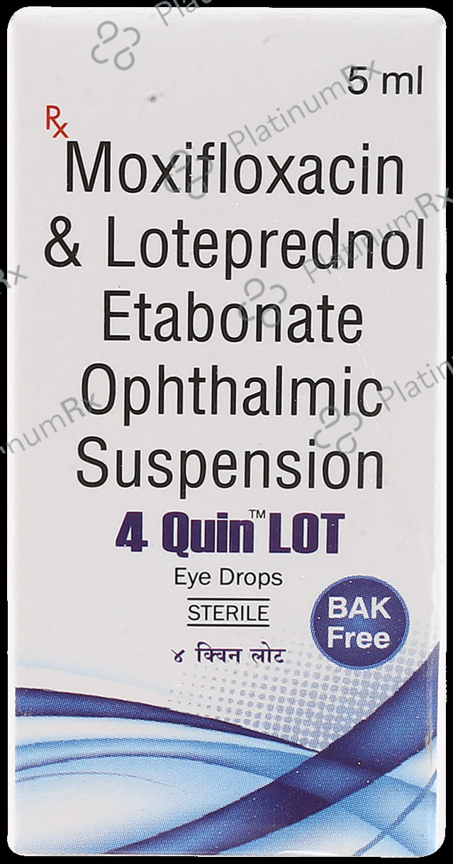 4 Quin Lot Eye Drop 5ml