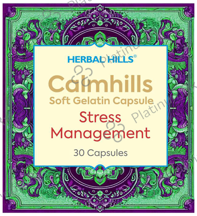 Herbal Hills Calmhills Stress Management Capsule