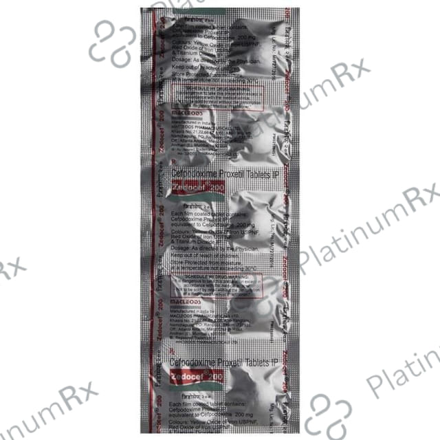Zedocef 200mg Tablet 10s