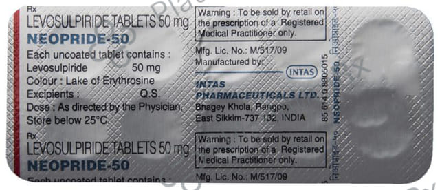 Neopride 50mg Tablet 10s