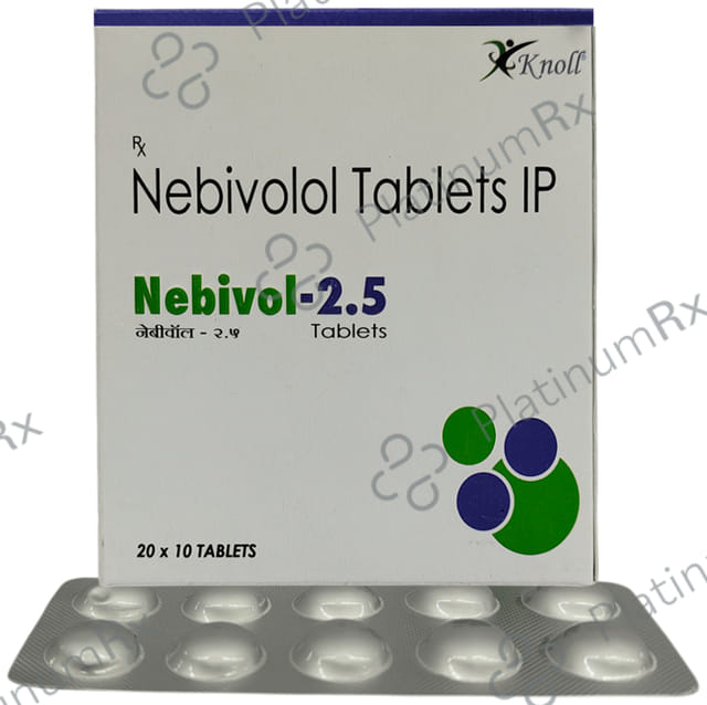 Nebivol 2.5mg Tablet 10s