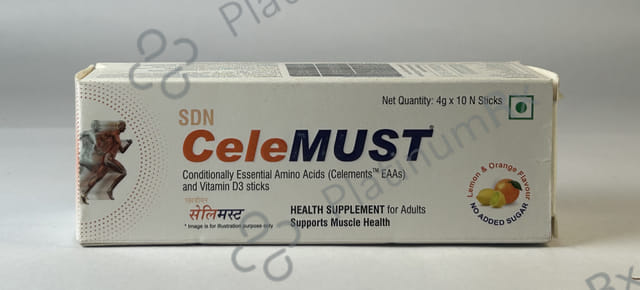 SDN Celemust Stick Lemon & Orange No Added Sugar Sachet 1X4gm