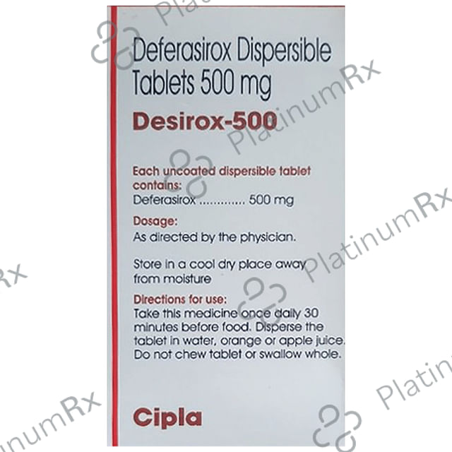 Desirox 500mg Tablet 30s