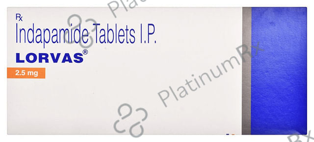 Lorvas 2.5mg Tablet 10s