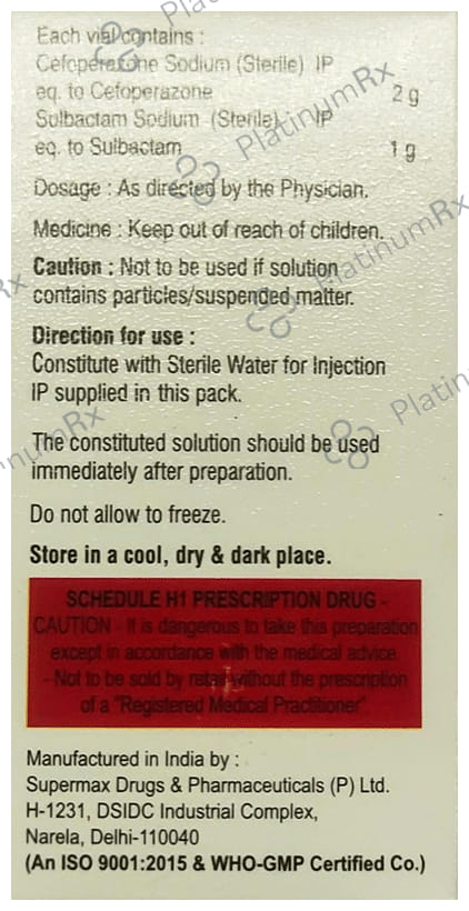 Cefofen 3 GM Injection
