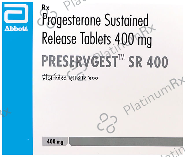 Preservgest 400mg SR Tablet 15s