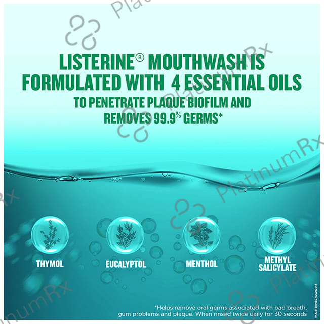 Listerine Cavity Fighter Mouth Wash 250ml