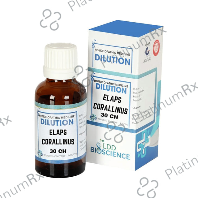 LDD Bioscience Elaps Corallinus Dilution 30 CH