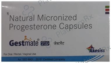 Gestmate 200mg Capsule 10s