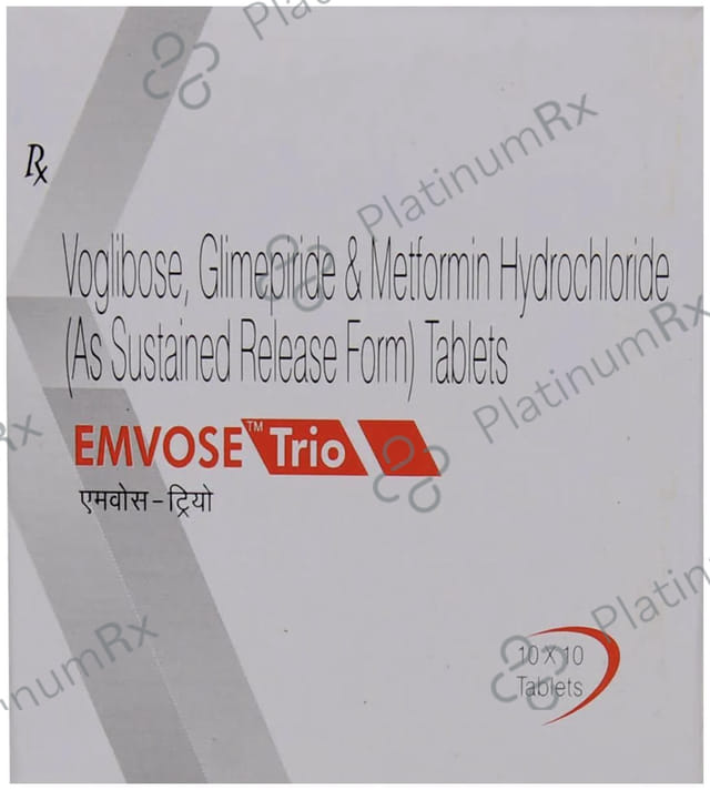 Emvose Trio 2 /500 /0.2 mg Tablet 10s