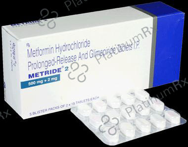 Metride 2/500mg Tablet PR 15s