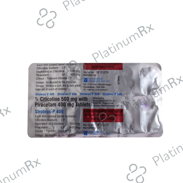Strobrus P 500mg/400mg Tablet
