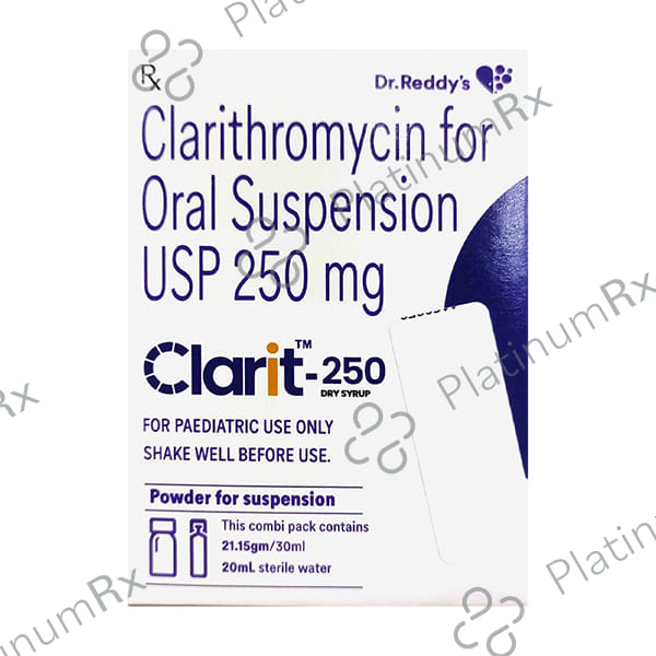 Clarit 250mg Dry Syrup 30ml