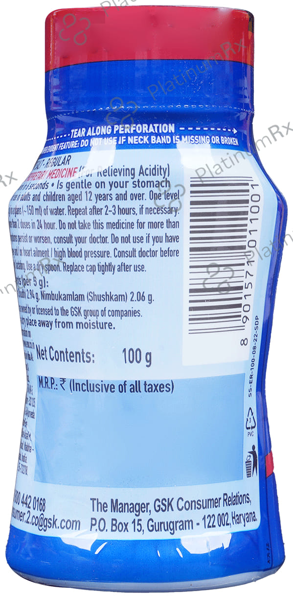 Eno Flavour Regular Powder 100gm